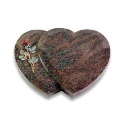 Grabstein Amoureux/Paradiso Rose 7 (Color) 50x40