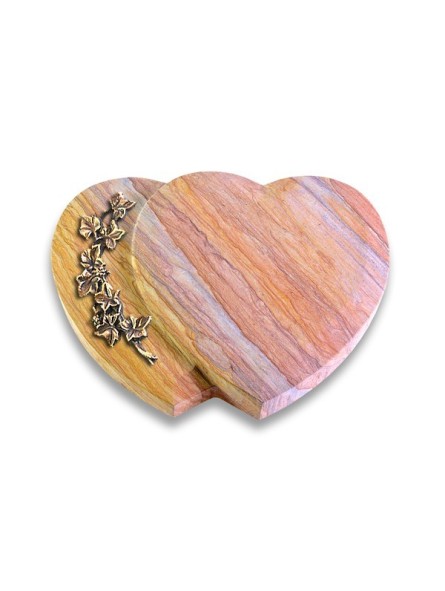 Grabstein Amoureux/Rainbow Efeu (Bronze) 50x40