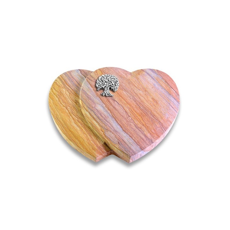 Grabstein Amoureux/Rainbow Baum 3 (Alu) 50x40