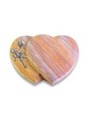 Grabstein Amoureux/Rainbow Rose 10 (Alu) 50x40