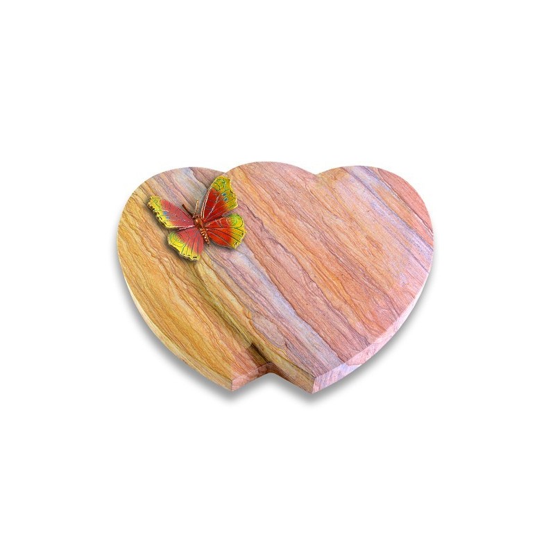 Grabstein Amoureux/Rainbow Papillon 2 (Color) 50x40