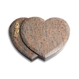 Grabstein Amoureux/Raw Silk Maria (Bronze) 50x40