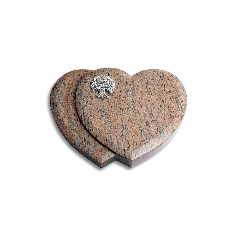 Grabstein Amoureux/Raw Silk Baum 3 (Alu) 50x40