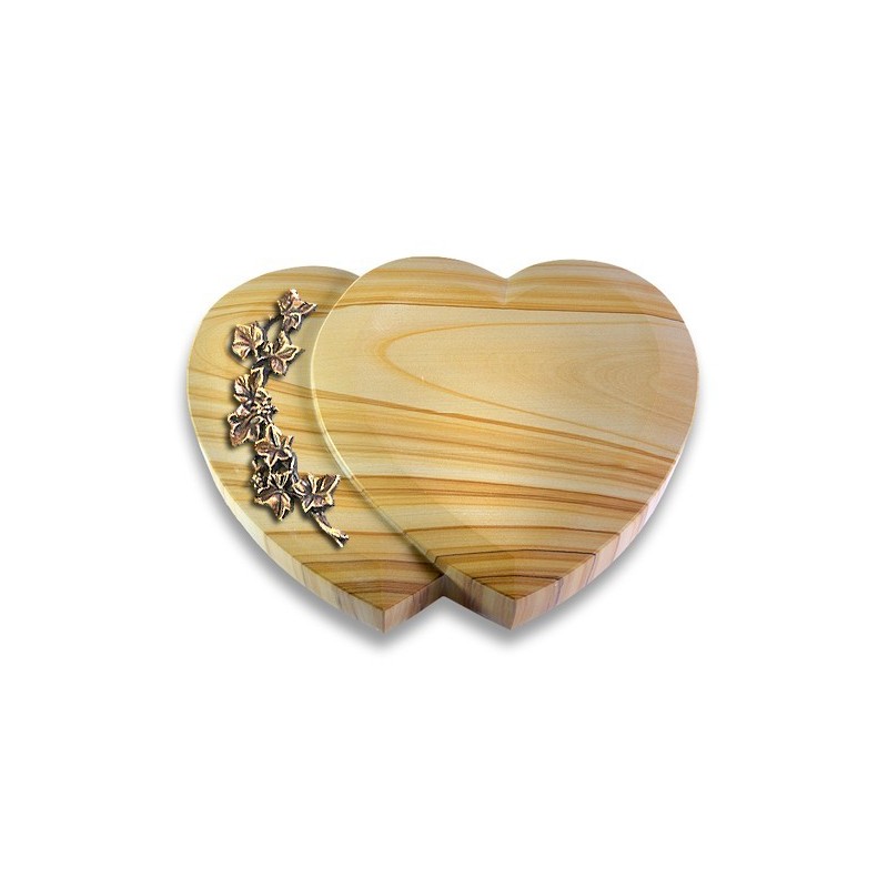 Grabstein Amoureux/Woodland Efeu (Bronze) 50x40