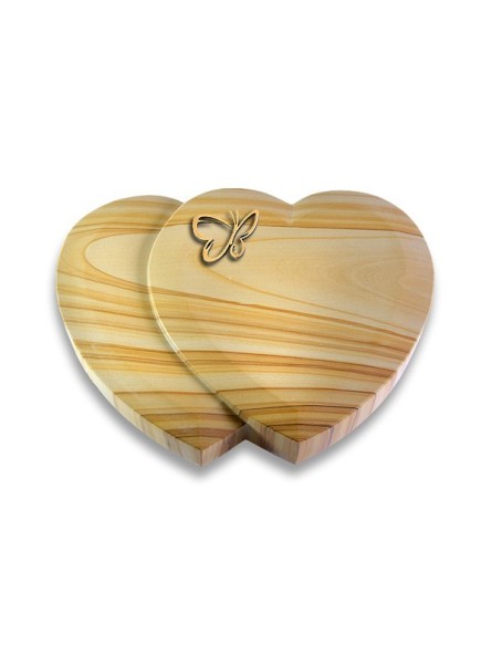 Grabstein Amoureux/Woodland Papillon (Bronze) 50x40