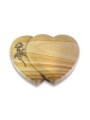 Grabstein Amoureux/Woodland Rose 2 (Bronze) 50x40