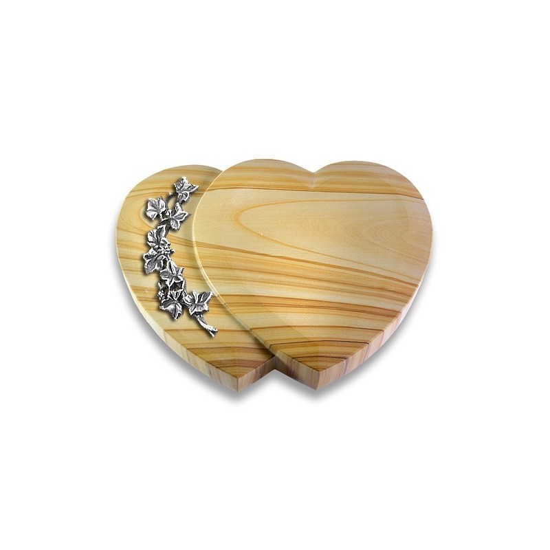 Grabstein Amoureux/Woodland Efeu (Alu) 50x40