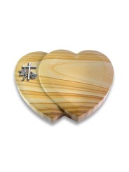 Grabstein Amoureux/Woodland Kreuz 1 (Alu) 50x40