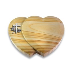 Grabstein Amoureux/Woodland Kreuz 1 (Alu) 50x40