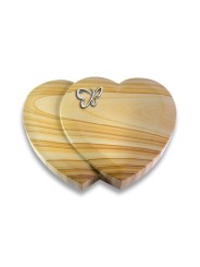 Grabstein Amoureux/Woodland Papillon (Alu) 50x40