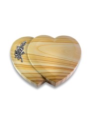 Grabstein Amoureux/Woodland Rose 1 (Alu) 50x40