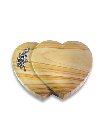 Grabstein Amoureux/Woodland Rose 1 (Alu) 50x40