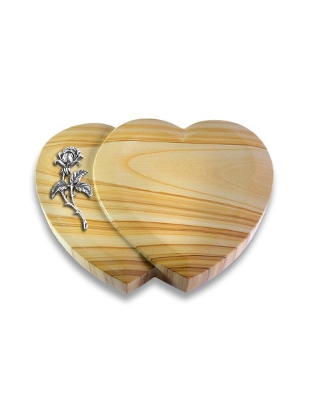 Grabstein Amoureux/Woodland Rose 2 (Alu) 50x40