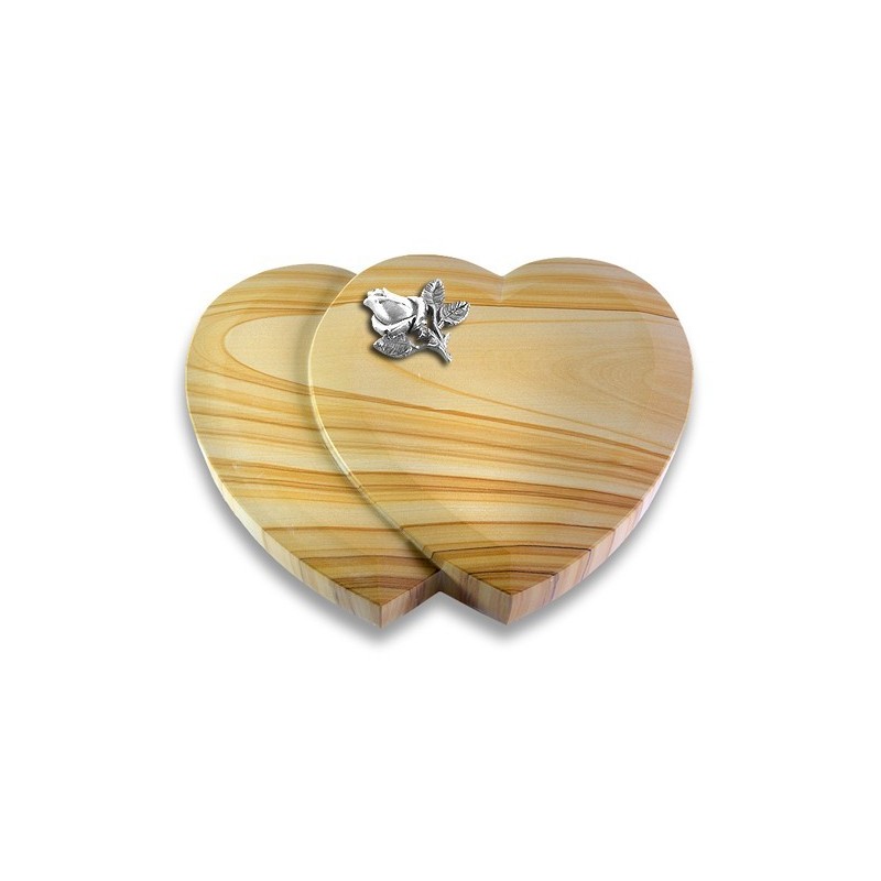 Grabstein Amoureux/Woodland Rose 3 (Alu) 50x40