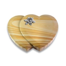 Grabstein Amoureux/Woodland Rose 4 (Alu) 50x40