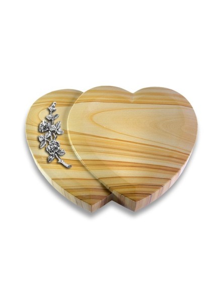 Grabstein Amoureux/Woodland Rose 5 (Alu) 50x40