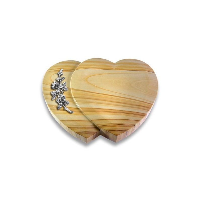 Grabstein Amoureux/Woodland Rose 5 (Alu) 50x40