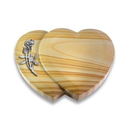 Grabstein Amoureux/Woodland Rose 6 (Alu) 50x40