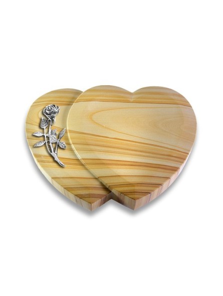 Grabstein Amoureux/Woodland Rose 6 (Alu) 50x40