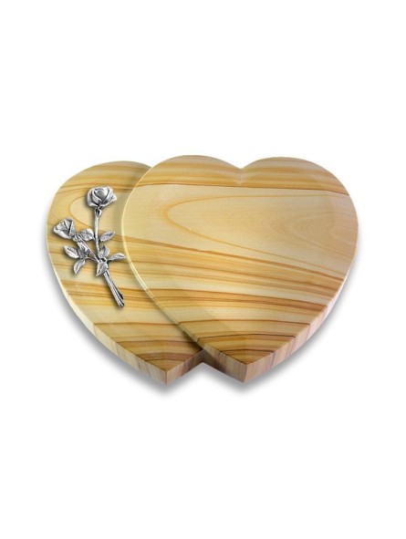 Grabstein Amoureux/Woodland Rose 10 (Alu) 50x40