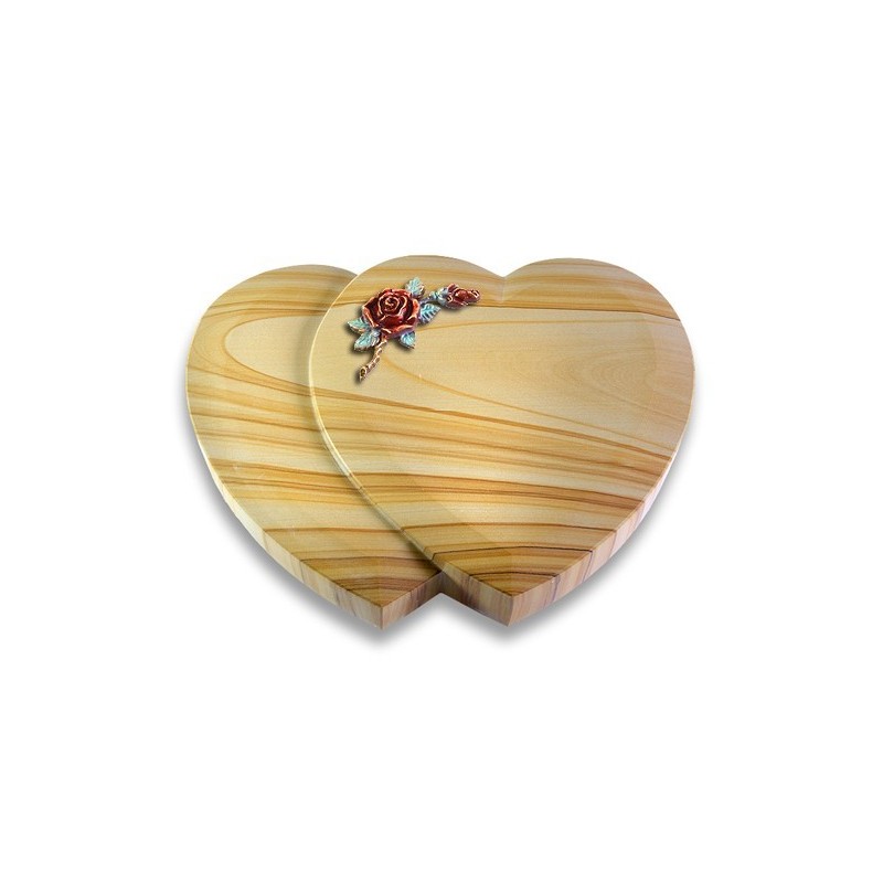 Grabstein Amoureux/Woodland Rose 1 (Color) 50x40