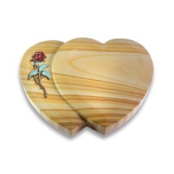 Grabstein Amoureux/Woodland Rose 2 (Color) 50x40