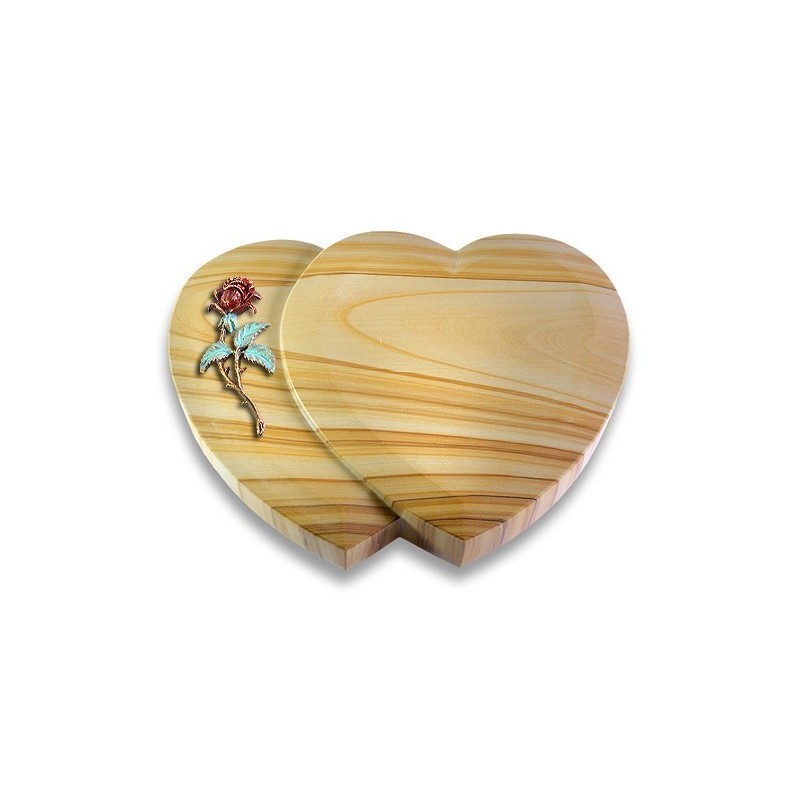 Grabstein Amoureux/Woodland Rose 2 (Color) 50x40