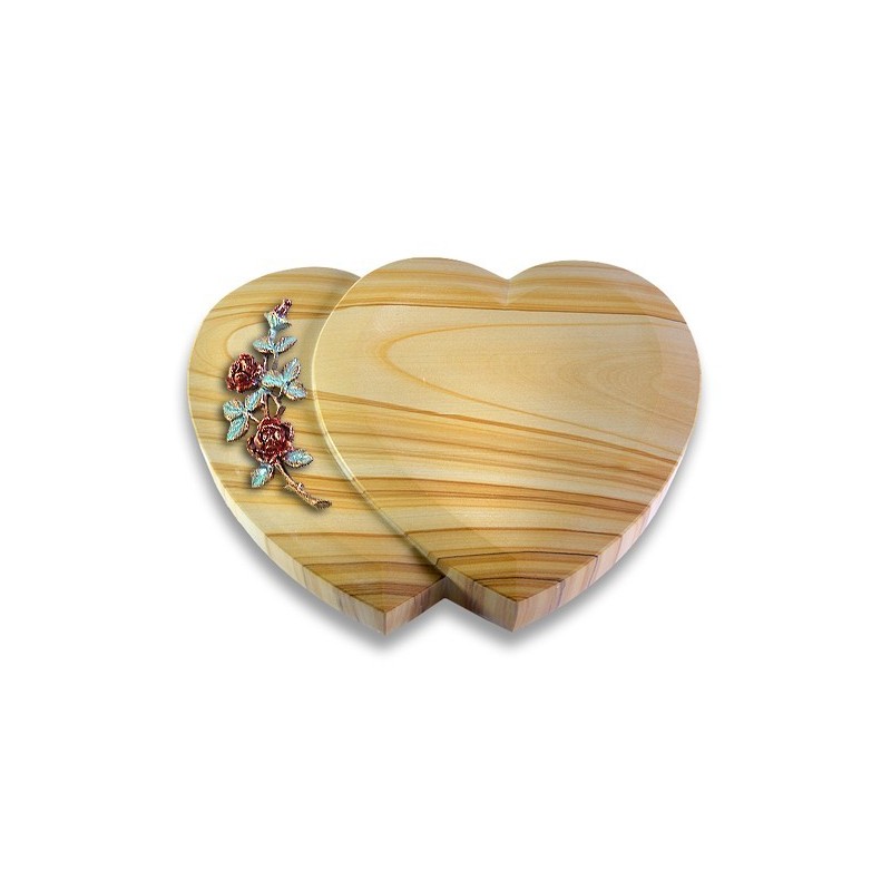 Grabstein Amoureux/Woodland Rose 3 (Color) 50x40