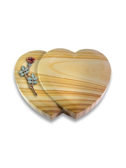 Grabstein Amoureux/Woodland Rose 4 (Color) 50x40