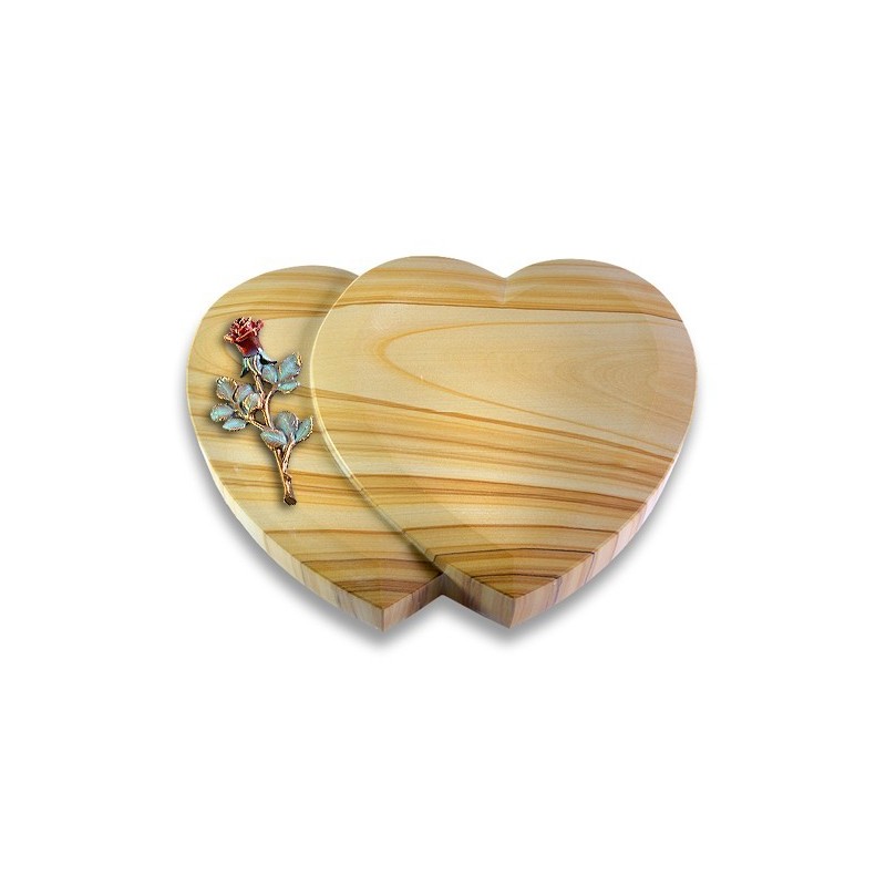 Grabstein Amoureux/Woodland Rose 7 (Color) 50x40