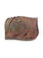 Grabstein Eterna/Paradiso Herzen (Bronze) 50x40