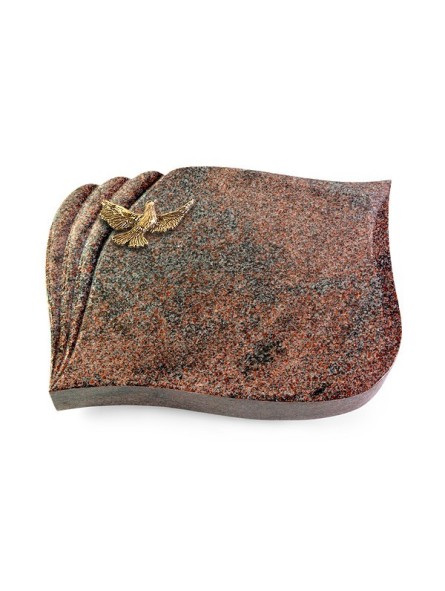 Grabstein Eterna/Paradiso Taube (Bronze) 50x40