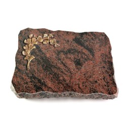 Grabplatte Aruba Pure Gingozweig 2 (Bronze)