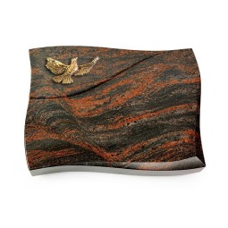 Grabstein Firenze/Aruba Taube (Bronze) 50x40