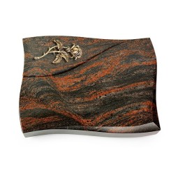 Grabstein Firenze/Aruba Rose 2 (Bronze) 50x40