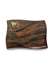 Grabstein Firenze/Aruba Rose 3 (Bronze) 50x40