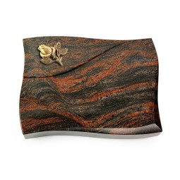 Grabstein Firenze/Aruba Rose 3 (Bronze) 50x40