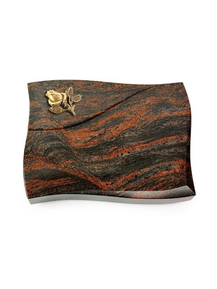 Grabstein Firenze/Aruba Rose 3 (Bronze) 50x40