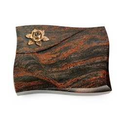 Grabstein Firenze/Aruba Rose 4 (Bronze) 50x40