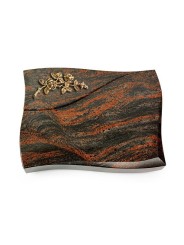 Grabstein Firenze/Aruba Rose 5 (Bronze) 50x40