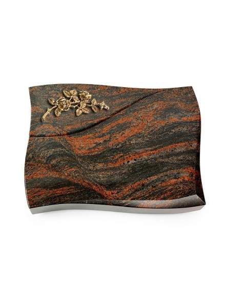 Grabstein Firenze/Aruba Rose 5 (Bronze) 50x40