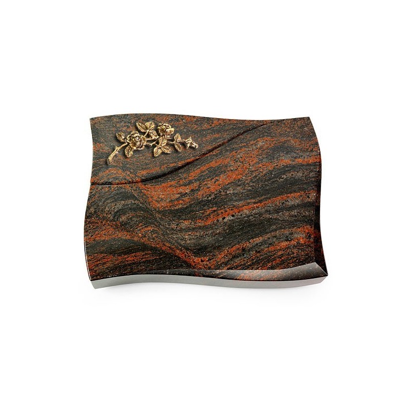Grabstein Firenze/Aruba Rose 5 (Bronze) 50x40