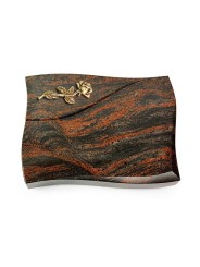 Grabstein Firenze/Aruba Rose 7 (Bronze) 50x40