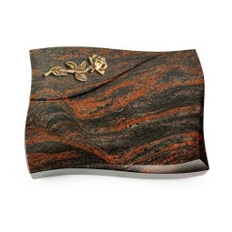 Grabstein Firenze/Aruba Rose 7 (Bronze) 50x40