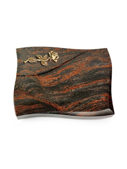 Grabstein Firenze/Aruba Rose 7 (Bronze) 50x40