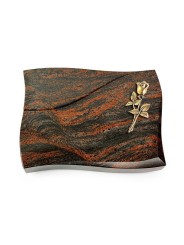 Grabstein Firenze/Aruba Rose 8 (Bronze) 50x40
