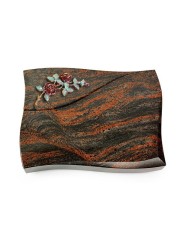 Grabstein Firenze/Aruba Rose 3 (Color) 50x40