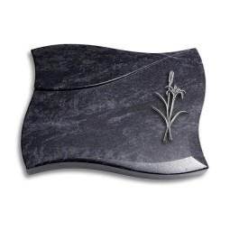 Grabstein Firenze/Orion Lilienzweig (Alu) 50x40