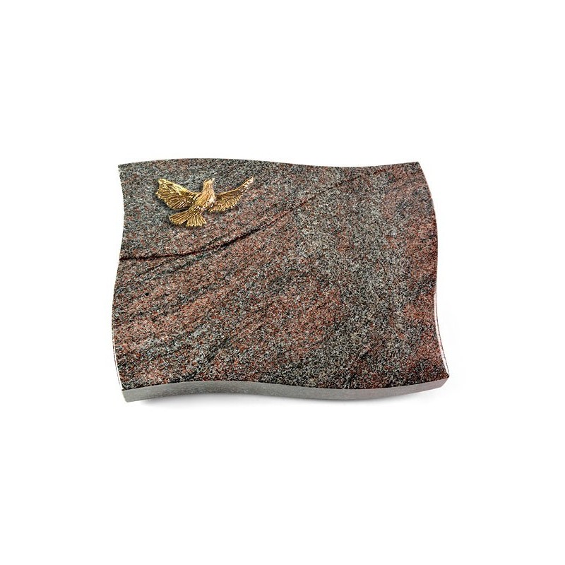 Grabstein Firenze/Paradiso Taube (Bronze) 50x40