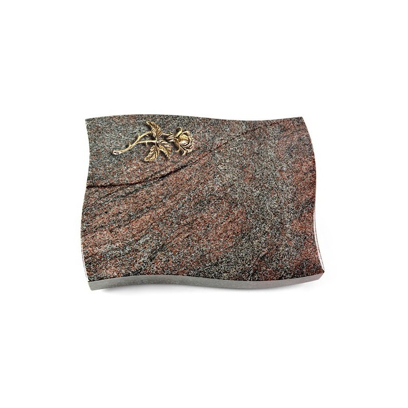 Grabstein Firenze/Paradiso Rose 2 (Bronze) 50x40